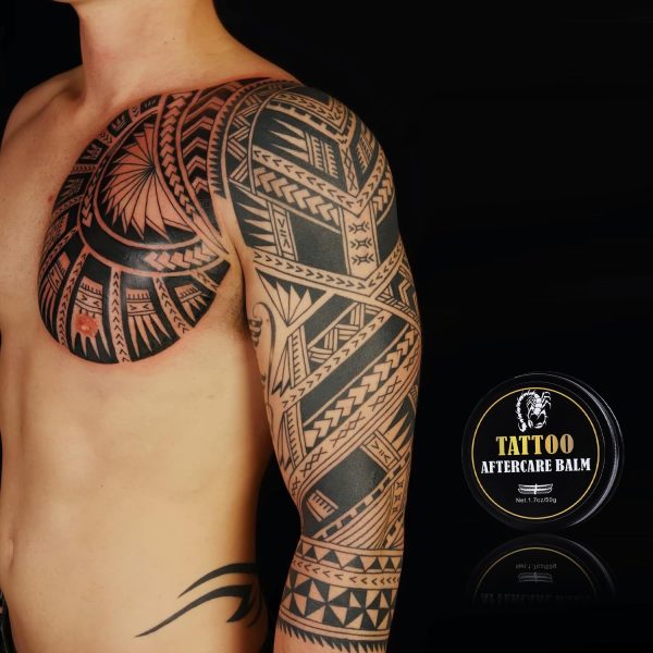 Ultimate Tattoo Aftercare Balm - Natural, Hypoallergenic, 17oz for Vibrant Tattoos Online Sale