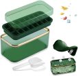 Silicone Ice Cube Tray Set with Scoop and Bin, Ideal for Whiskey & Cocktails on Sale