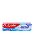 Colgate Max Fresh with Whitening Breath Strips Cool Mint 6oz Fashion