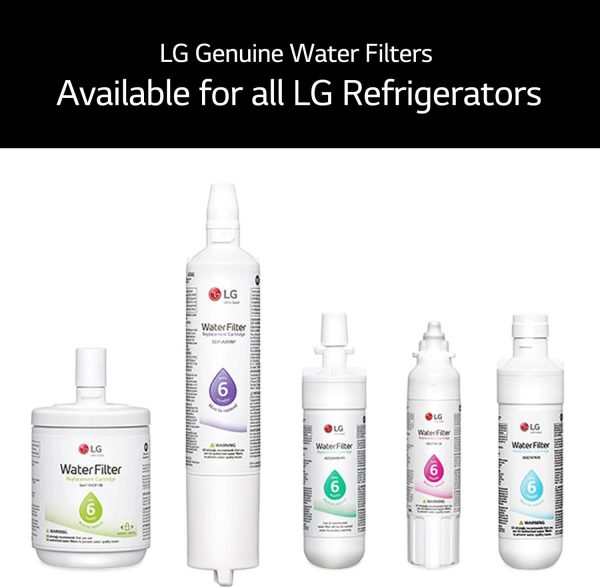 LG LT500P3 Refrigerator Water Filter 3-Pack, NSF Certified for Cleaner, Fresher Tasting Water Online now