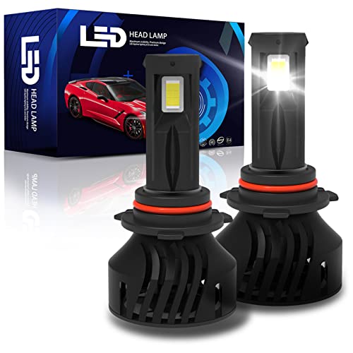 ML MILELE 9005 HB3 LED Headlight Bulbs, Upgrade 12000 Lumens 500% Brightness 6500K Cool White LED Bulb, Plug-and-Play Replacement Headlamp Bulbs Kit, IP68 Waterproof, Pack of 2 Online