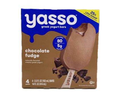 Yasso Chocolate Fudge Bar 4 103ml Cheap