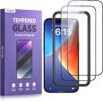 Premium 6.7 Inch Screen Protector for iPhone 15 Pro Max: 2-Pack Tempered Glass, Full Coverage, Anti-Scratch Online now