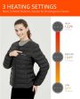 Women s 2XL Heated Jacket with 10000mAh Battery Pack for Winter Sports - Windproof, Waterproof, Fast Heating Supply