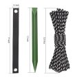 Liliantus 2-Pack Tree Stakes Kit, Anchor Tree Support Strap with Stakes for Garden Plant Online