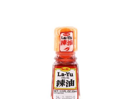 S&B La-Yu Chili Oil 1.11oz Hot on Sale