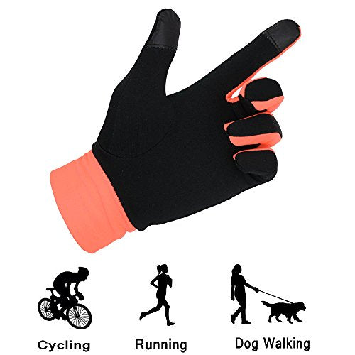 PRISAFETY Handlandy Lightweight Running Gloves, Touchscreen Jogging Gloves for Women & Men For Cheap