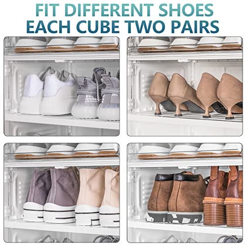 Maximize Storage with a 28-Pair Shoe Organizer Cabinet Rack for Entryways and Closets Discount