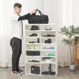 Maximize Storage with a 28-Pair Shoe Organizer Cabinet Rack for Entryways and Closets Discount