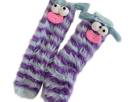 Cozy & Cute Women s Fuzzy Socks: Perfect Warm, Soft Fluffy Slipper Socks for Winter Comfort Online Sale