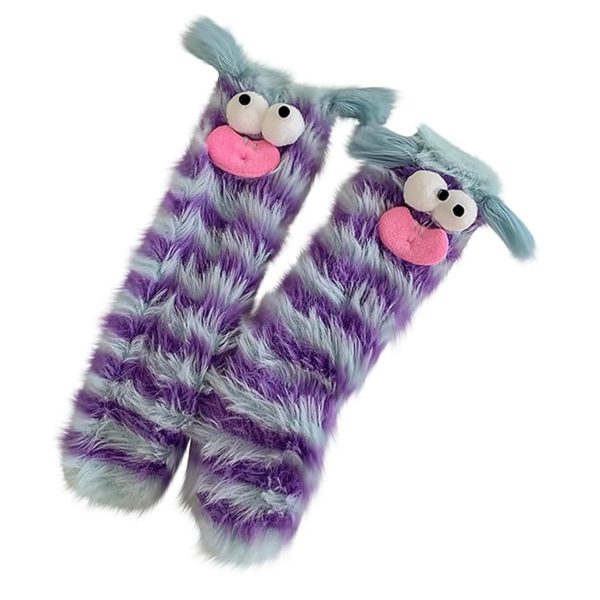 Cozy & Cute Women s Fuzzy Socks: Perfect Warm, Soft Fluffy Slipper Socks for Winter Comfort Online Sale