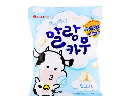 Lotte Chewing Candy Milk 158g Supply