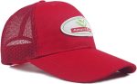 Red Amasslove Trucker Hat with Breathable Mesh Back for Men and Women - Snapback Design Sale