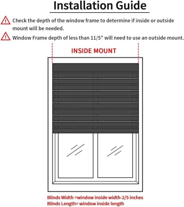 Cellular Window Shades Cordless Blinds - Blackout Honeycomb Polyester, Beige, 35  W x 64  H for Home & Office Online