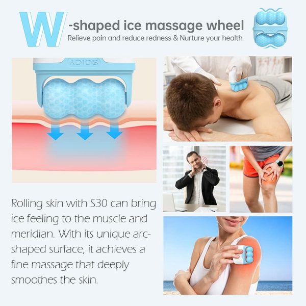 Ice Roller for Face, Body & Eyes - Skin Lifting & Puffiness Relief Sale