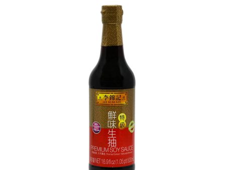 Lee Kum Kee Premium Soy Sauce (No Preservatives Added) 16.9fl.oz Online Sale