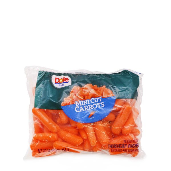 Dole Mini Cut Carrots 16oz Cheap