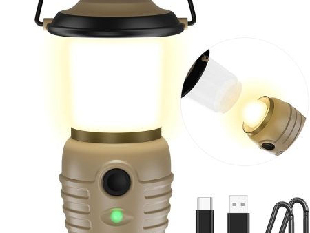 Rechargeable LED Camping Lantern – 4000mAh Battery for Hiking, Fishing & Emergency Lighting Online Sale