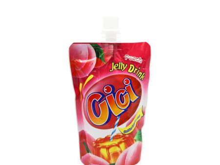 Cici Jelly Drink Peach Flavor 5.3oz Cheap