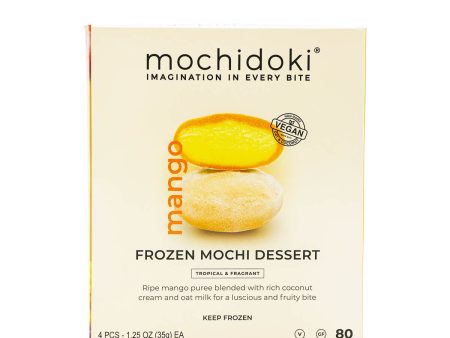 Mochidoki Frozen Mochi Dessert Mango 1.25oz x 4ea, 5.00oz on Sale