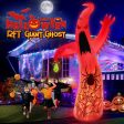 Boost Your Halloween Festivities with a 12FT Giant Ghost Inflatable, Featuring 3-Color Flame LED and Spooky Design for Outdoor Decor Online Hot Sale