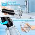 Portable Water Dental Flosser with 5 Modes - Cordless, Rechargeable, Waterproof, 300ml Tank for Home & Travel Hot on Sale