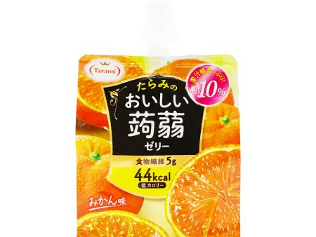 Tarami Oishii Konjac Jelly Mikan Flavor 150g Supply