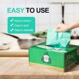 Eco-Friendly 30 Gallon Compostable Trash Bags, 100 Count - Perfect for Kitchen and Yard Hot on Sale