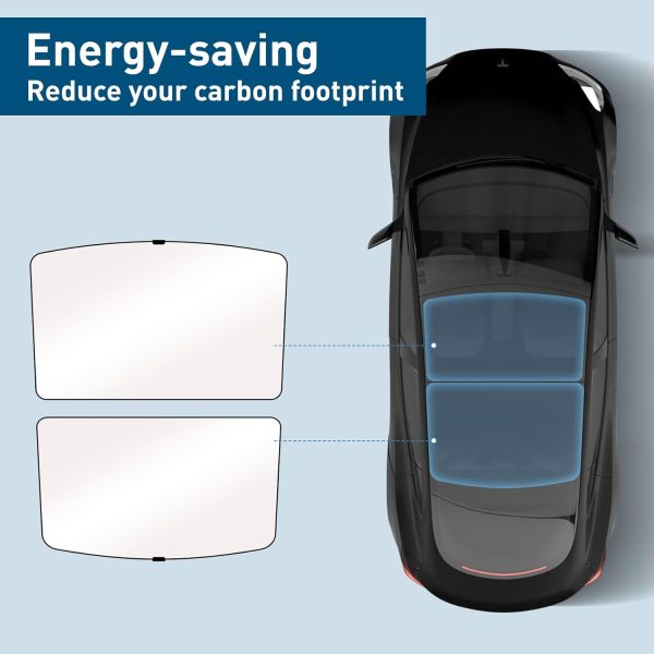 Maximize Comfort with Tesla Model Y Roof Sunshade for 2021-2024 Models Online Sale