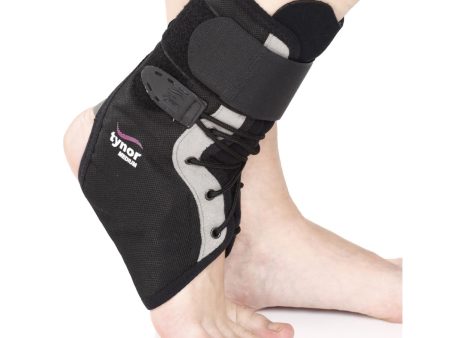 Medium Black Ankle Brace for Extra Support and Comfort - 8.4 -9.6  (21.3-24.4 cm) Supply