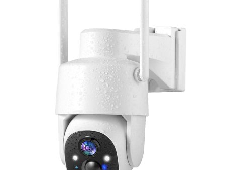 Wireless Outdoor Security Camera - 2K, Pan-Tilt 360°, Battery Powered, 2-Way Talk, 3MP PTZ, WiFi, Cloud SD Storage, Color Night Vision, Spotlight, Siren, IP65 Waterproof, Smart AI Detection, Device Sharing Online now