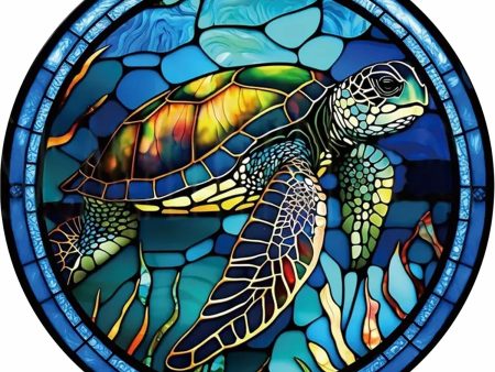 5D Turtle Diamond Painting Kit for Adults – Complete Set for Home Wall Decor | 14x14 Inches Discount