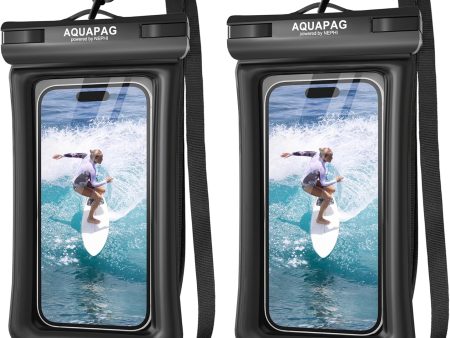 2-Pack Waterproof Phone Pouch 2 Pack - Floats & Protects, Fits up to 8  Devices For Cheap