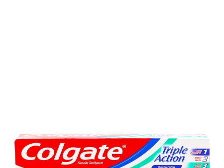 Colgate Triple Action Original Mint Toothpaste 170g on Sale