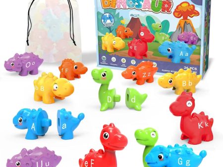 ABC Dinosaur Alphabet Match Game - Educational Toys for Toddlers 2-5 Years Online