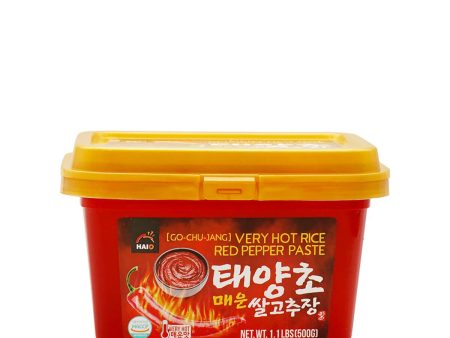 Haio Very Hot Rice Red Pepper Paste 500g on Sale