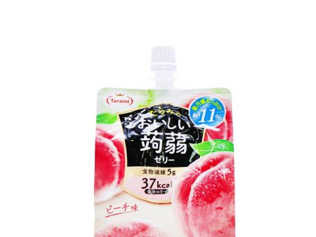 Tarami Oishii Konjac Jelly Peach Flavor 150g Online