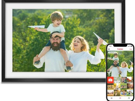 WiFi Digital Picture Frame 10.1  HD Touch - 32GB Memory, Easy Photo & Video Sharing Discount