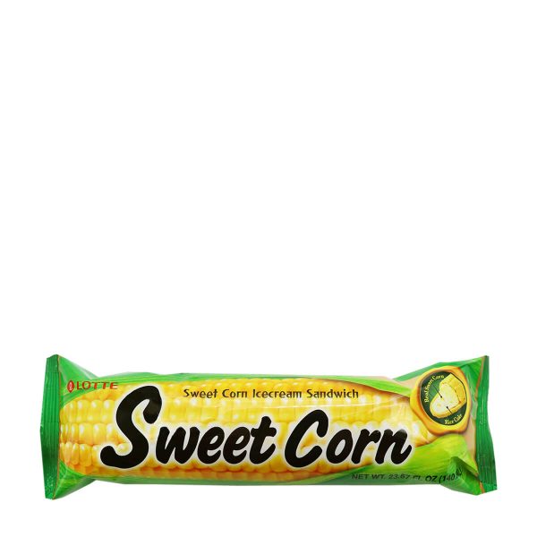 Lotte Sweet Corn Ice Cream Sandwich 140ml Online Hot Sale