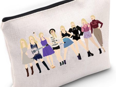 Singer Music Lover Makeup Bag Cosmetics Bag Toiletry Organizer Zipper Pouch Hot on Sale