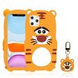 Cabottser Cute Tiger iPhone 11 Pro max Case, 3D Cartoon Adorable Yellow Funny Beautiful Animal Soft Silicone Shockproof Girls Boys Women Ladies Teens Tiger Phone Cover Case for iPhone 11 Pro Max 6.5  Sale