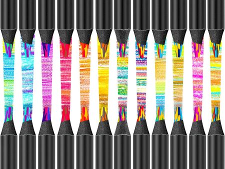 Discover the Magic of 24-Pack Rainbow Pencils: Vibrant Art Supplies for All Ages For Sale