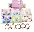 Colorful Jumping Butterfly Hair Clips & DIY Bracelet Kits for Creative Styling Online Sale