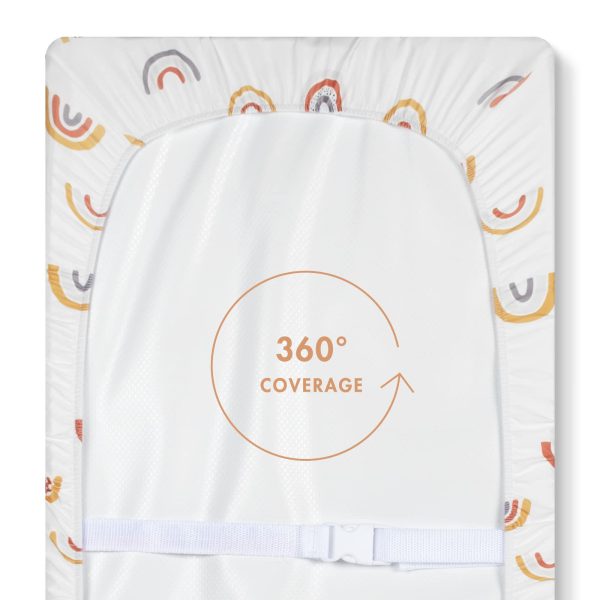 Soft Breathable Changing Pad Cover for Babies, 2-Pack - 32 x16 x5  Sale