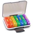 3x Daily Weekly Travel Pill Organizer: Durable & BPA-Free Medicine Storage Supply