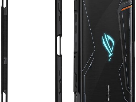 Black Aluminum Alloy Metal Bumper Frame Case for ASUS ROG Phone 2 (ZS660KL) For Sale