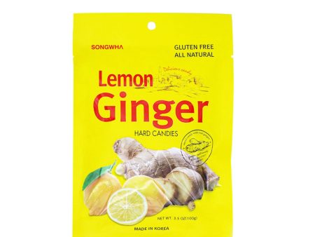 Songwha Lemon Ginger Hard Candies 3.5oz Fashion