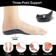 Black Men s 10-11.5 Arch Support Insoles for Plantar Fasciitis Foot Pain Relief Cheap