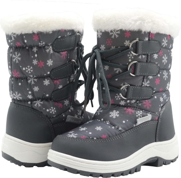 Insulated Fur Winter Snow Boots for Little Kids - Size 1 Warm & Stylish Online