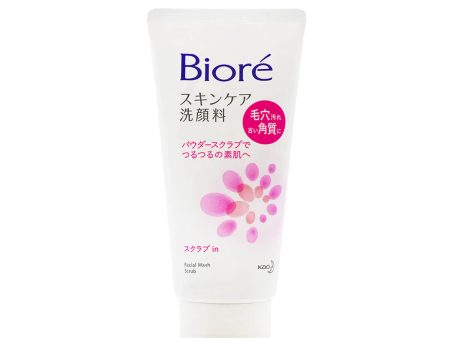 Kao Biore Facial Wash Scrub 130g Online Hot Sale